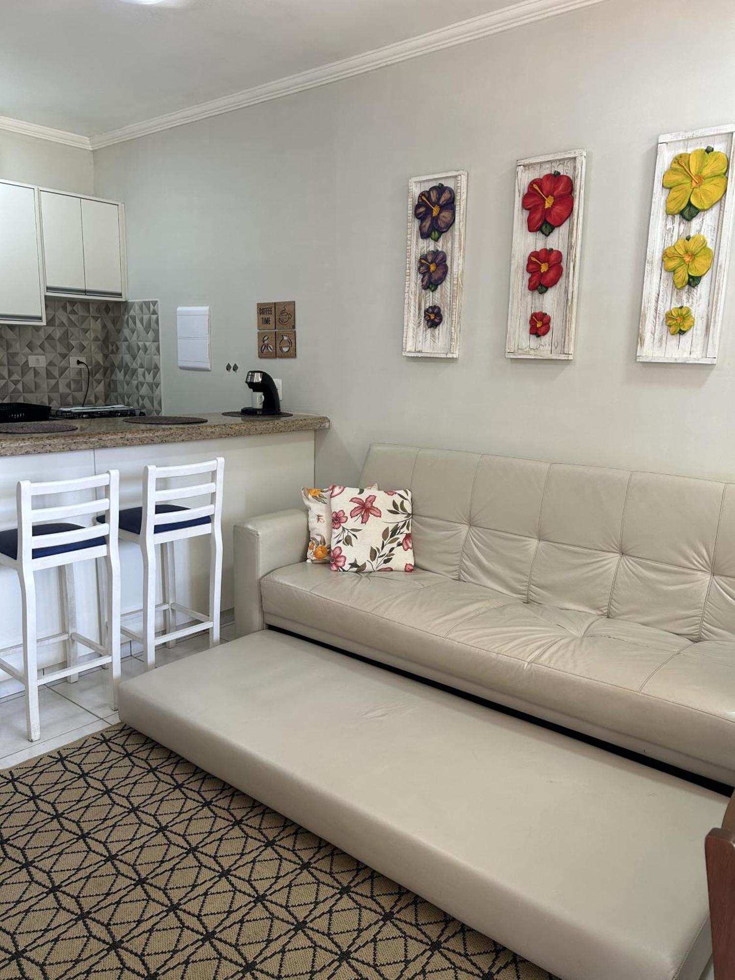 Riviera Flat 120 - Com Servicos De Hotelaria Riviera de Sao Lourenco Bagian luar foto